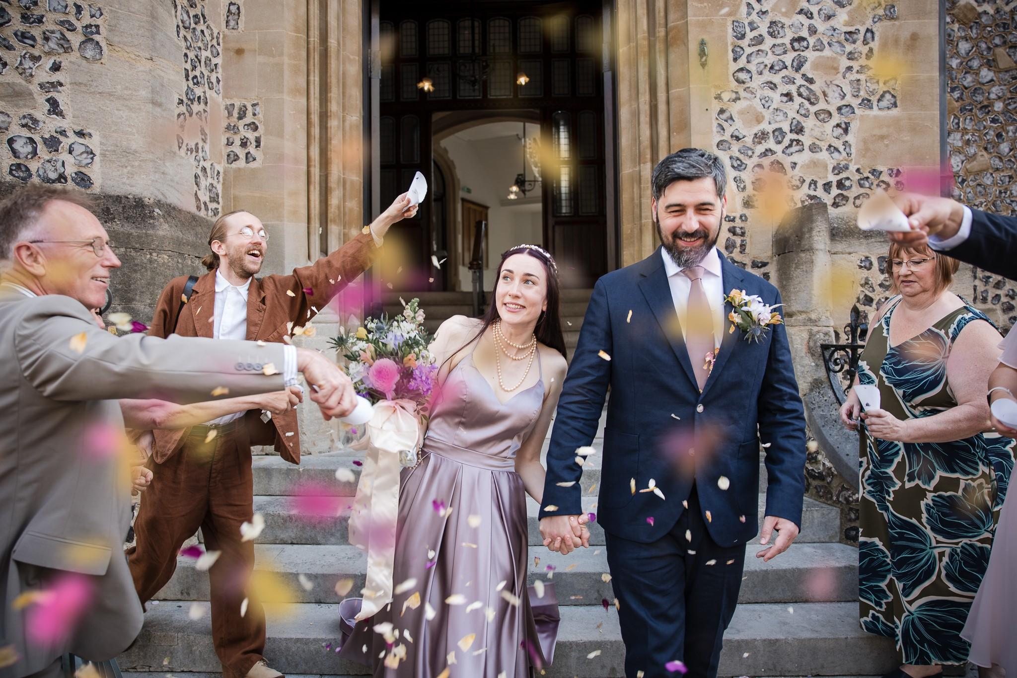 An Intimate & Heartfelt Wedding in Winchester